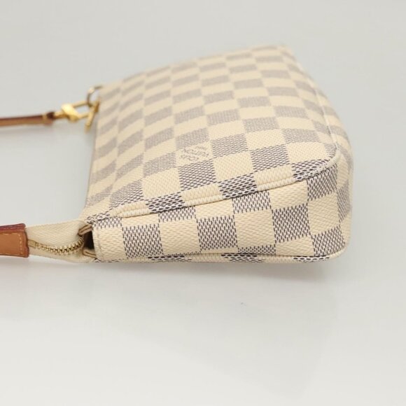 LOUIS VUITTON Damier Azur Pochette Accessoires Pouch LV Auth - Picture 4 of 16
